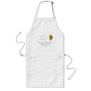 Tablier Long Aimer le texte personnalisé