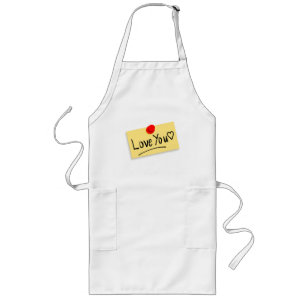 Tablier Long Aimez-Vous Push Pin Apron