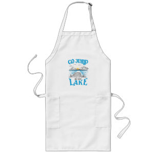Tablier Long Aller Sauter Dans Le Lac