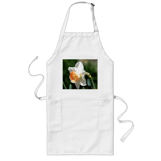 Tablier Long Apricot Daffodil Jardinage (Devant)