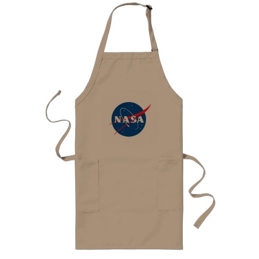 Tablier Long Apron Chef Long Iconique NASA (Jupiter Beige) (Devant)