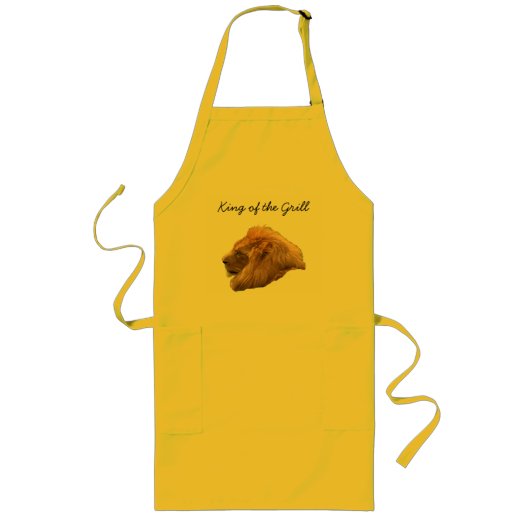 Tablier Long Apron - King of the Grill (Devant)
