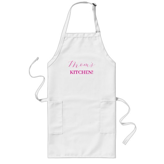 Tablier Long Apron - Maman's Kitchen ! (Devant)