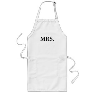 TABLIER LONG APRON-MR ET MME. BRIDE ET GROUPE