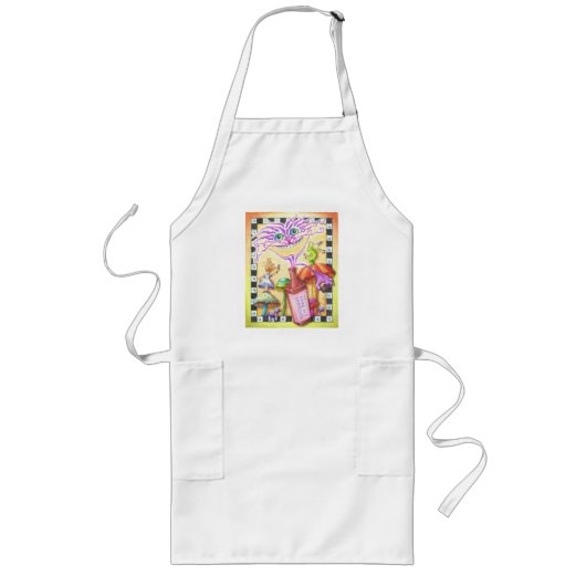 Tablier Long APRONS - Le CHAT WorCHESHIRE (Devant)