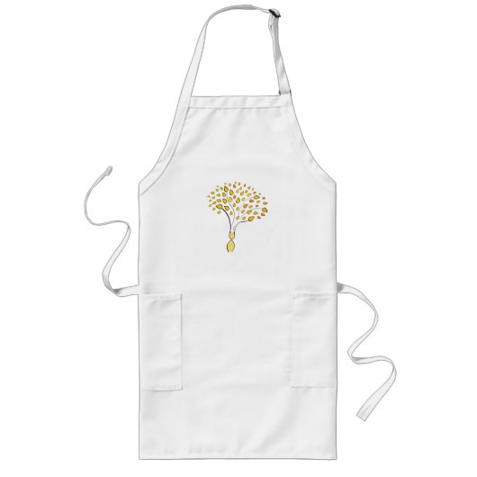 Tablier Long Arbre ADN de famille trouvé (Devant)