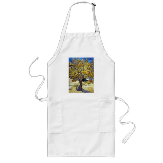 Tablier Long Art de Van Gogh Mulberry Tree (Devant)
