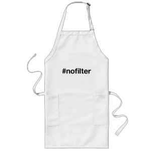 Tablier Long AUCUN Hashtag FILTER