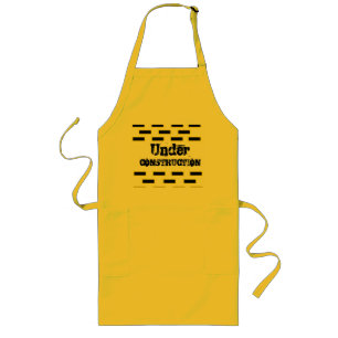 Tablier Long BBQ Apron drôle de rénovation de construction