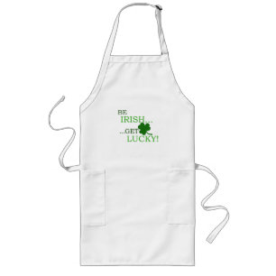 Tablier Long Be Irish Get Lucky Apron
