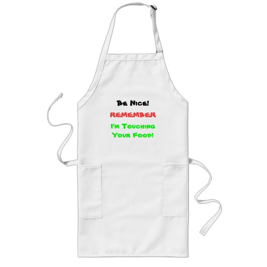 Tablier Long Be Nice Apron (Devant)