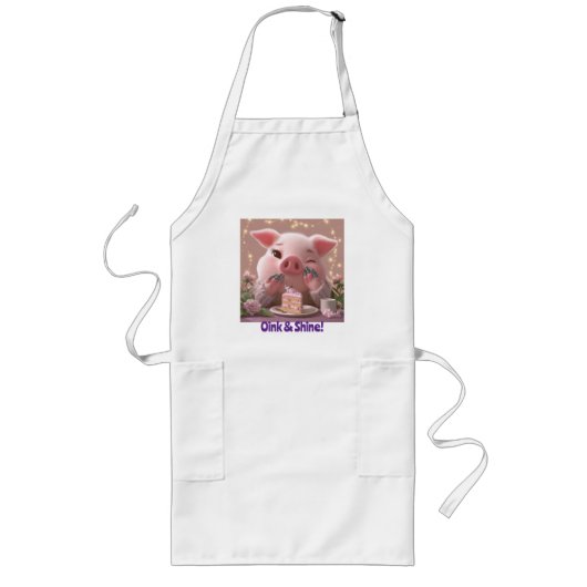 Tablier Long Beauty Salon Work Apron (Devant)