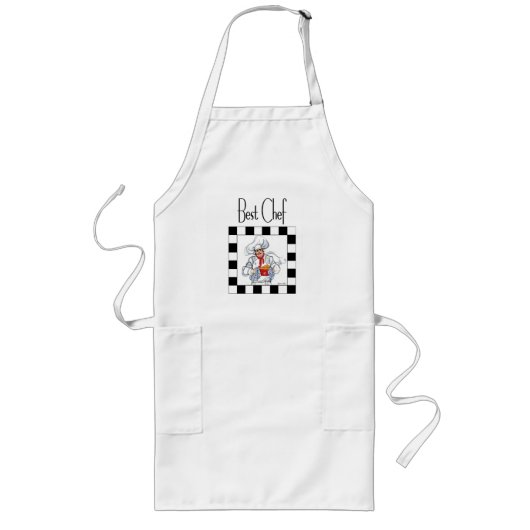 Tablier Long Best Chef Mens Cooking/Barbecue Apron (Devant)