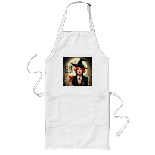 Tablier Long Boire des sorcières (Devant)