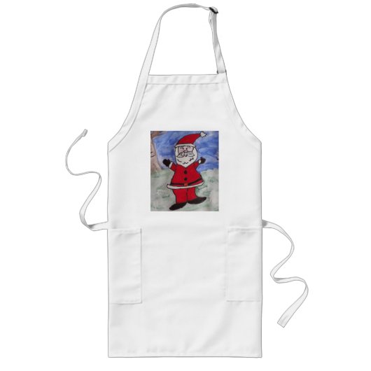 Tablier Long Bonne Père Noël (Devant)