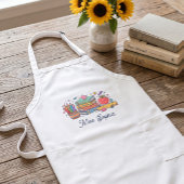 Tablier Long Cadeau de reconnaissance de professeur de pomme mi