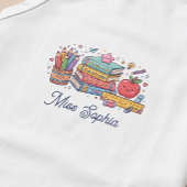 Tablier Long Cadeau de reconnaissance de professeur de pomme mi