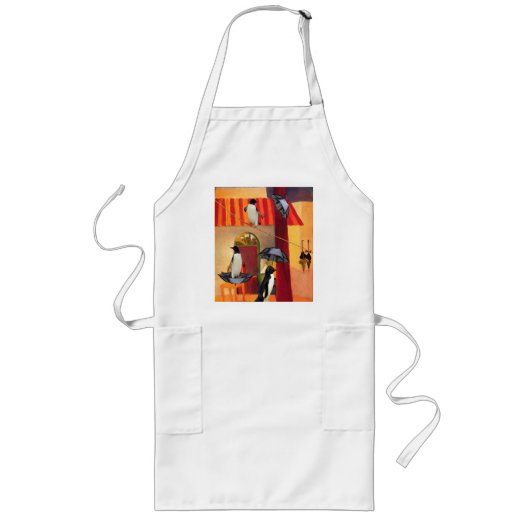 Tablier Long Café de pingouin (Devant)