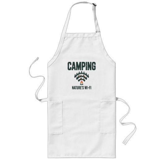 Tablier Long Camping Natures Wifi (Devant)
