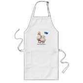 Tablier Long Canards Farm Kitchen Bib Apron (Devant)