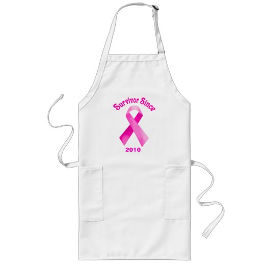 Tablier Long Cancer du sein Pink Ribbon Apron (Devant)