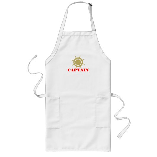 Tablier Long Capitaine de roue de bateaux (Devant)