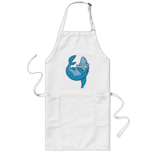 Tablier Long Caricature Shark retour riant Apron (Devant)