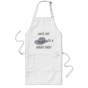 Tablier Long Casquette hors-Gray Hat
