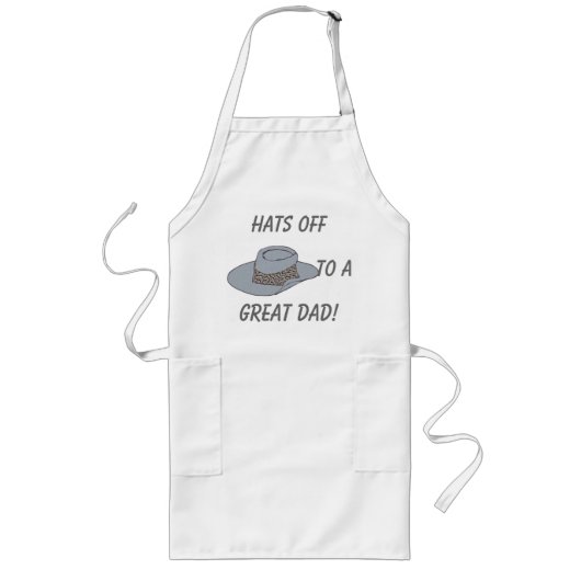 Tablier Long Casquette hors-Gray Hat (Devant)