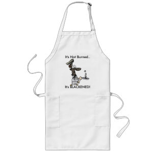Tablier Long Ce ne lui est pas brûlé A NOIRCI !