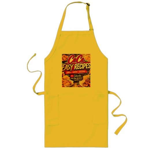 Tablier Long Cece Easy Recipes Apron (Devant)