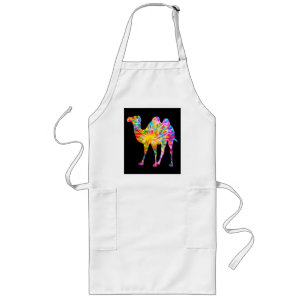 TABLIER LONG CHAMEAU TIE DYE