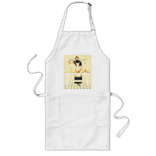 Tablier Long Charme vintage de cuisine