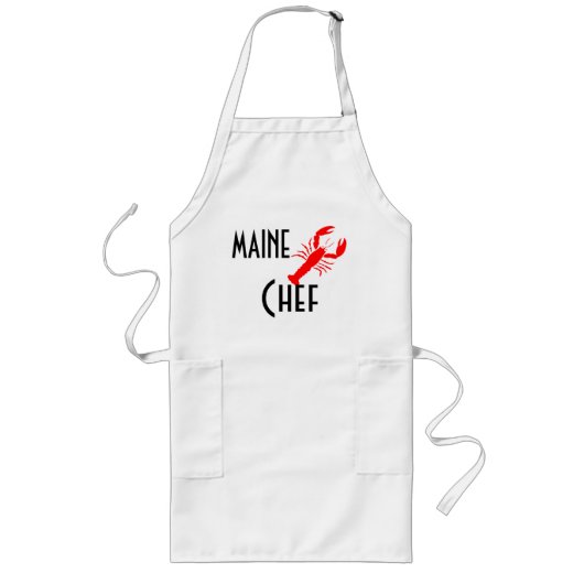Tablier Long Chef de homard du Maine (Devant)