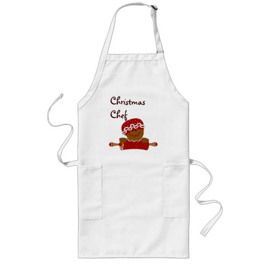 Tablier Long Chef de Noël Apron (Devant)