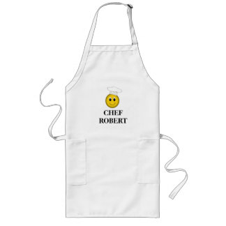 Tablier Long Chef de visage personnalisé