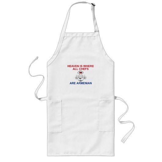 Tablier Long Chefs arméniens (Devant)