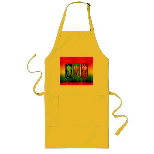 Tablier Long Chilies Apron (Devant)