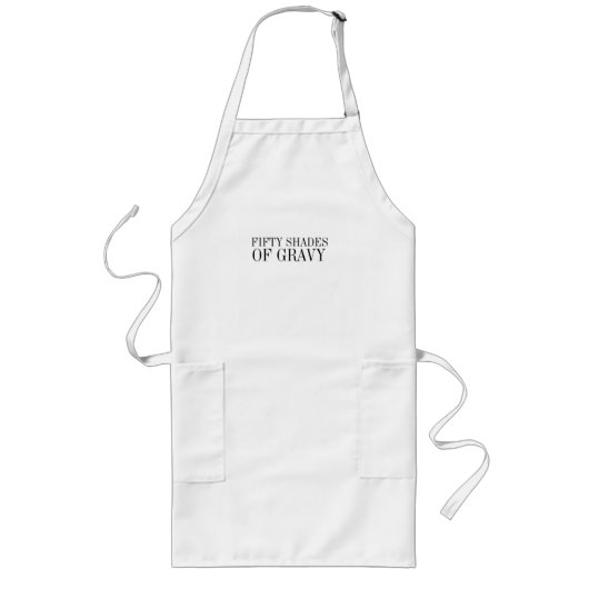 Tablier Long Cinquante nuances de Chemise Gravy (Devant)