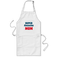 Citation Super Awesome Maman Typographie rouge et