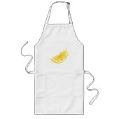 Tablier Long Citron (Devant)
