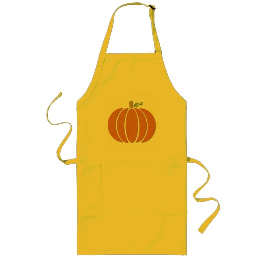 Tablier Long Citrouille Apron (Devant)