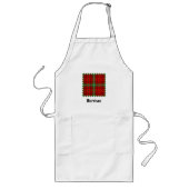 Tablier Long Clan Morrison Red Tartan Apron (Devant)
