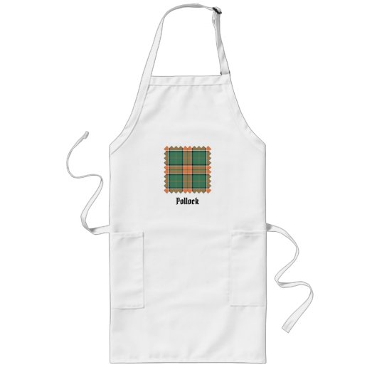 Tablier Long Clan Pollock Tartan Long Apron (Devant)