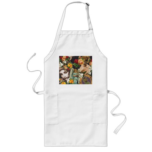 Tablier Long Collage Vintage (Devant)