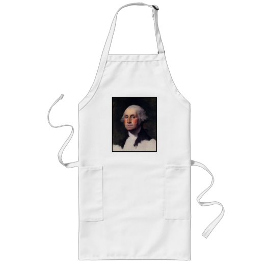 Tablier Long Copier Anthaeneum George Washington, Gilbert Stuar (Devant)