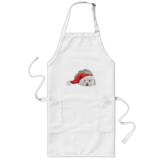 Tablier Long Coton de Tulear - En attente (Devant)