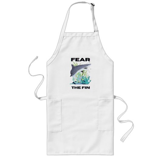 Tablier Long craignez le requin commun (Devant)