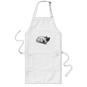 Tablier Long Cuisine de vacances en demi-teinte