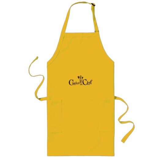 TABLIER LONG CUISINE DU CHEF (Devant)